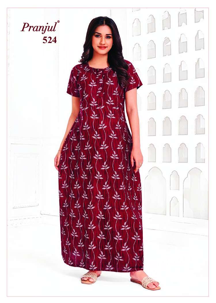 Pranjul Pragati Nighties-1 – Readymade -Wholesale Catalog