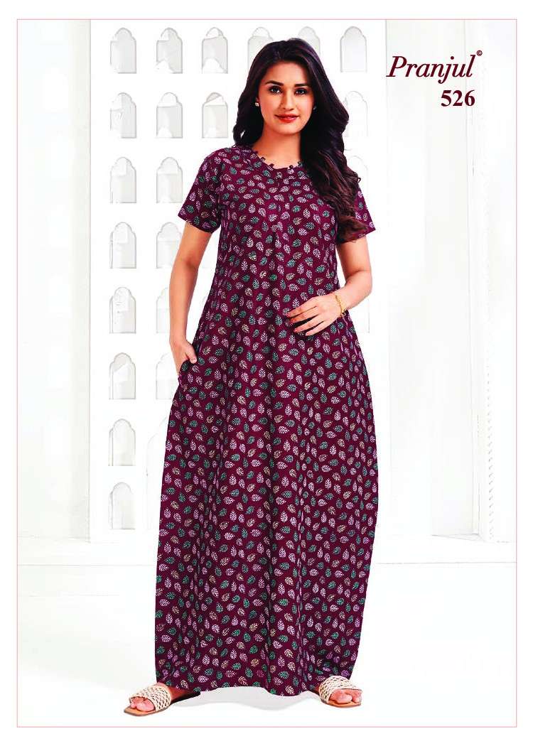 Pranjul Pragati Nighties-1 – Readymade -Wholesale Catalog