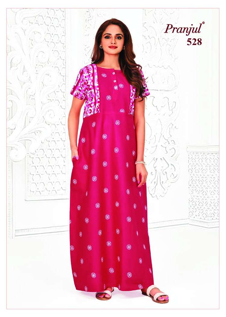 Pranjul Pragati Nighties-1 – Readymade -Wholesale Catalog