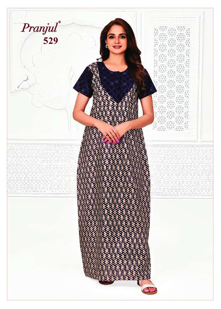 Pranjul Pragati Nighties-1 – Readymade -Wholesale Catalog