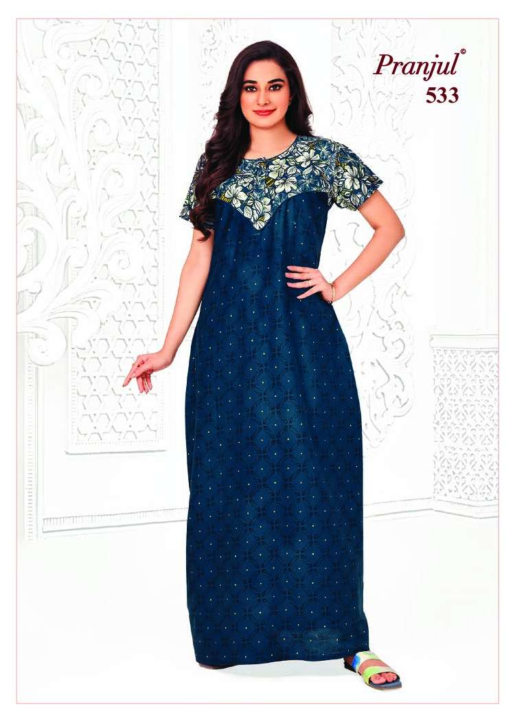 Pranjul Pragati Nighties-1 – Readymade -Wholesale Catalog