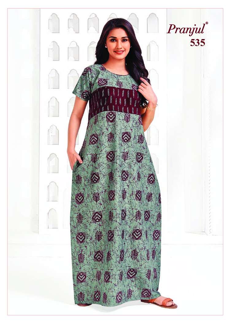 Pranjul Pragati Nighties-1 – Readymade -Wholesale Catalog