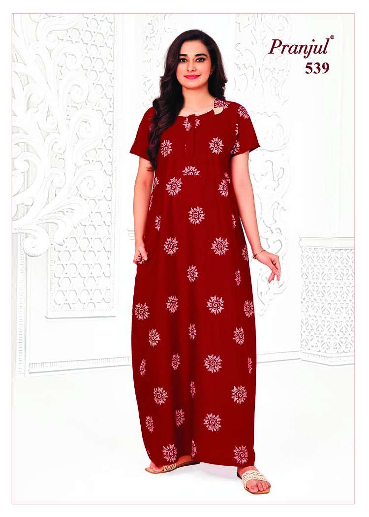 Pranjul Pragati Nighties-1 – Readymade -Wholesale Catalog