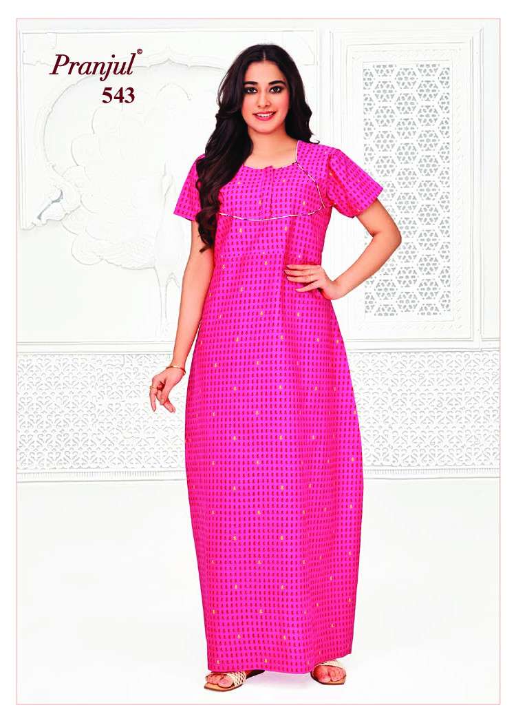 Pranjul Pragati Nighties-1 – Readymade -Wholesale Catalog