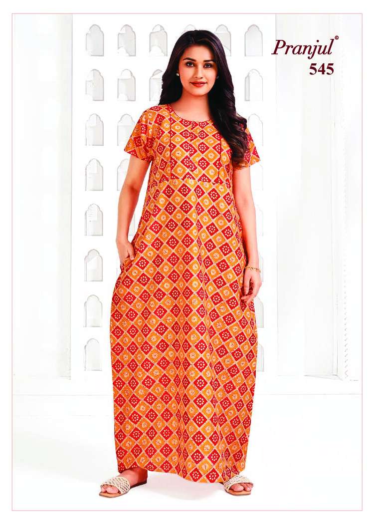 Pranjul Pragati Nighties-1 – Readymade -Wholesale Catalog