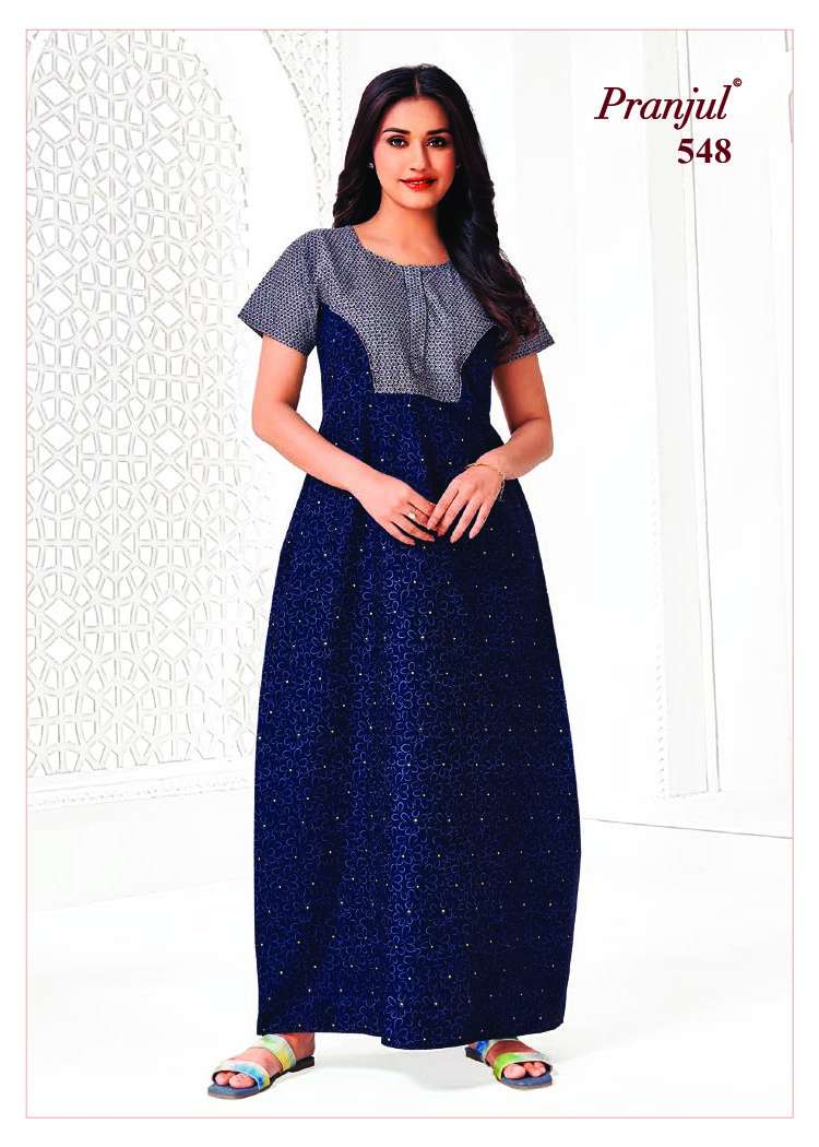 Pranjul Pragati Nighties-1 – Readymade -Wholesale Catalog