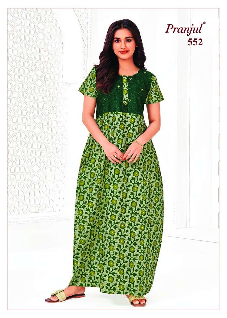 Pranjul Pragati Nighties-1 – Readymade -Wholesale Catalog