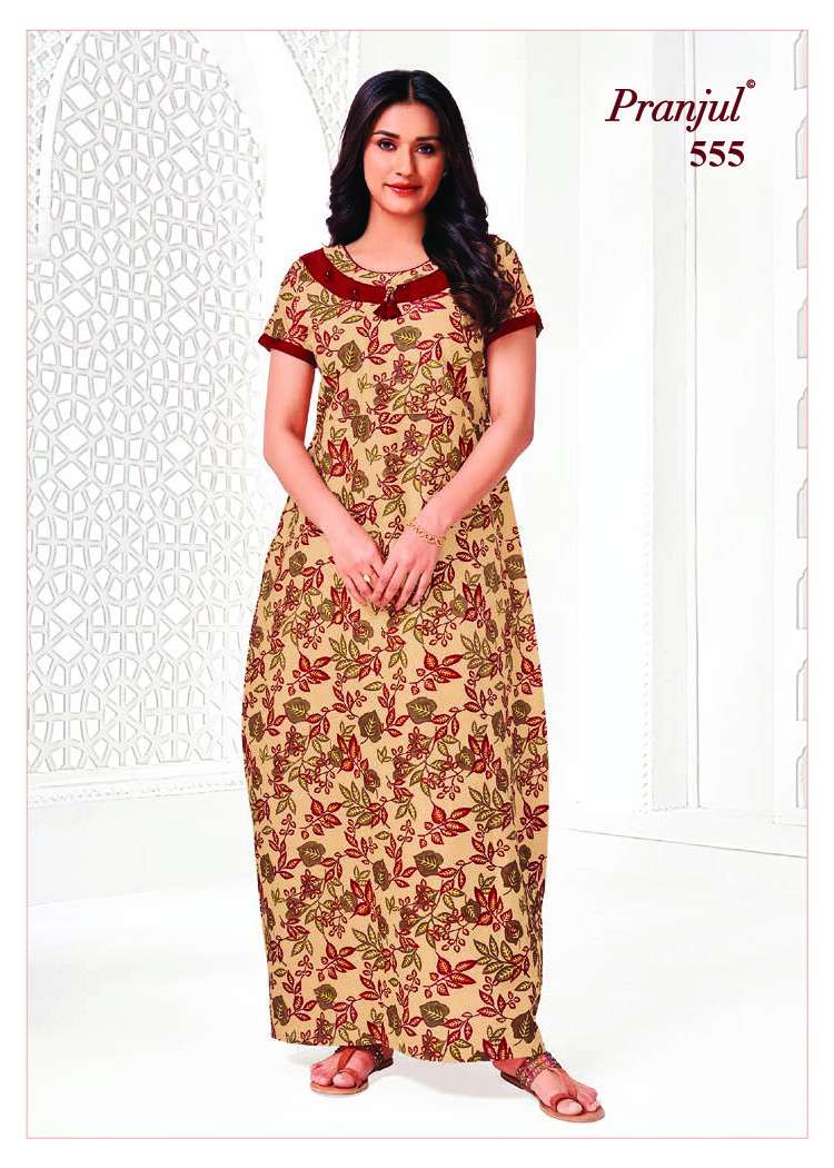 Pranjul Pragati Nighties-1 – Readymade -Wholesale Catalog