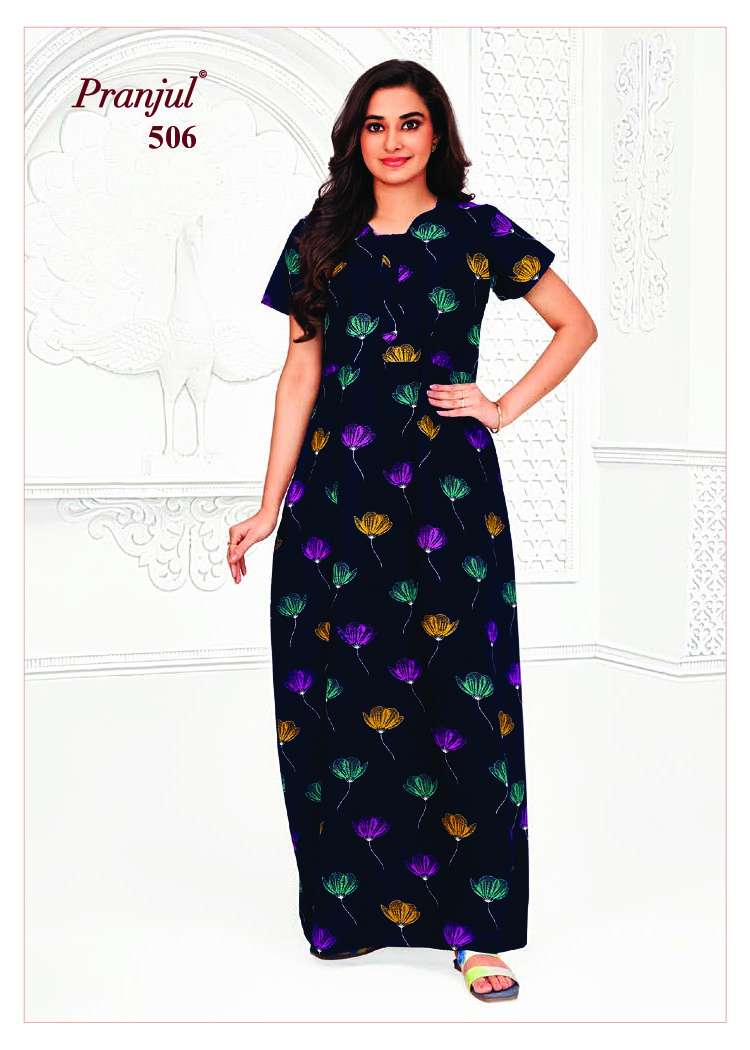 Pranjul Pragati Nighties-1 – Readymade -Wholesale Catalog