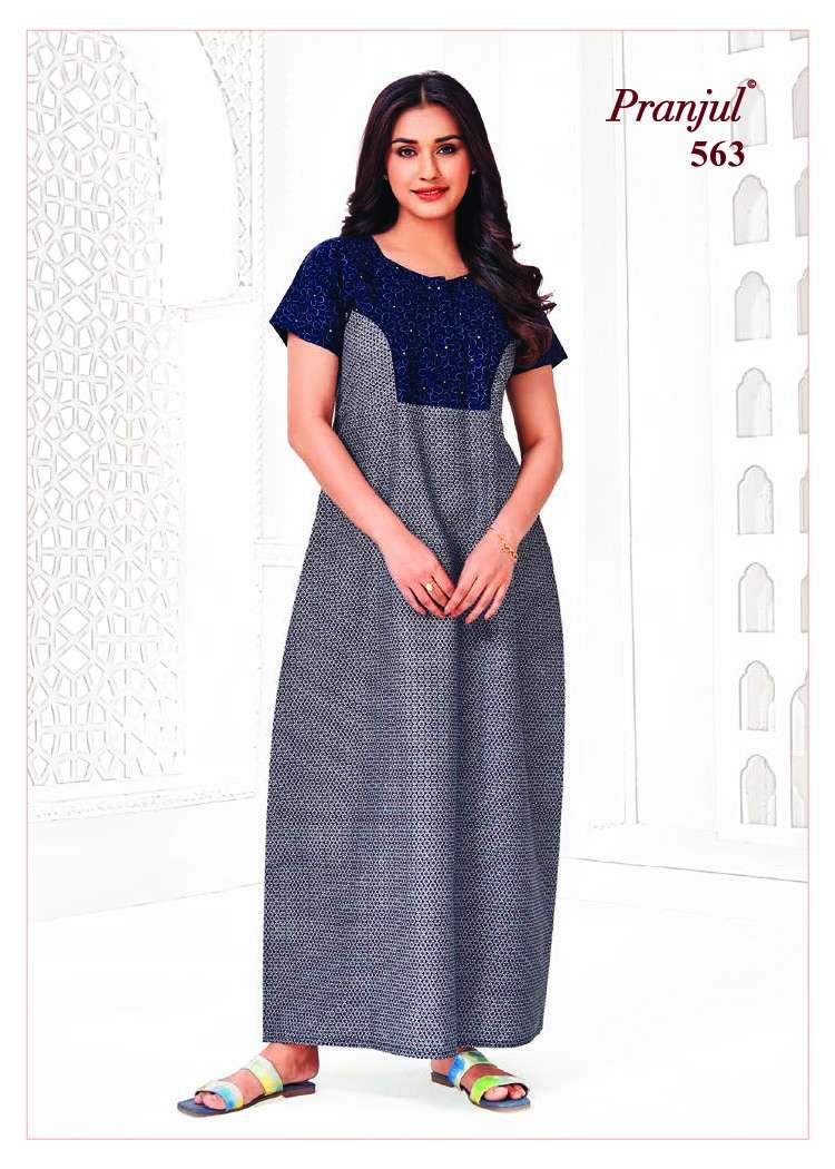 Pranjul Pragati Nighties-1 – Readymade -Wholesale Catalog