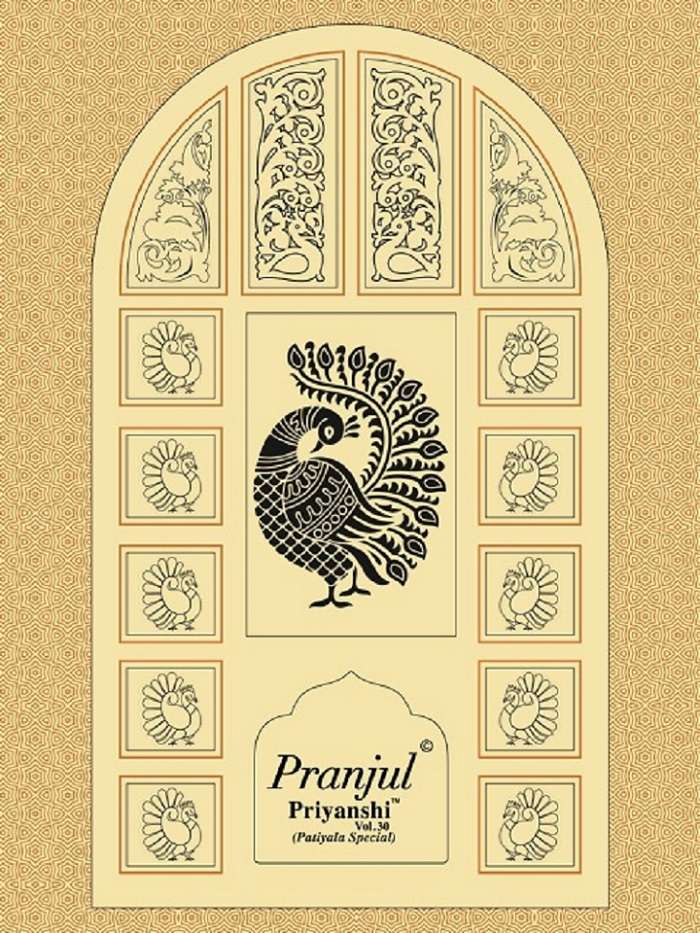 Pranjul Priyanshi Vol-30 -Dress Material -Wholesale Catalog