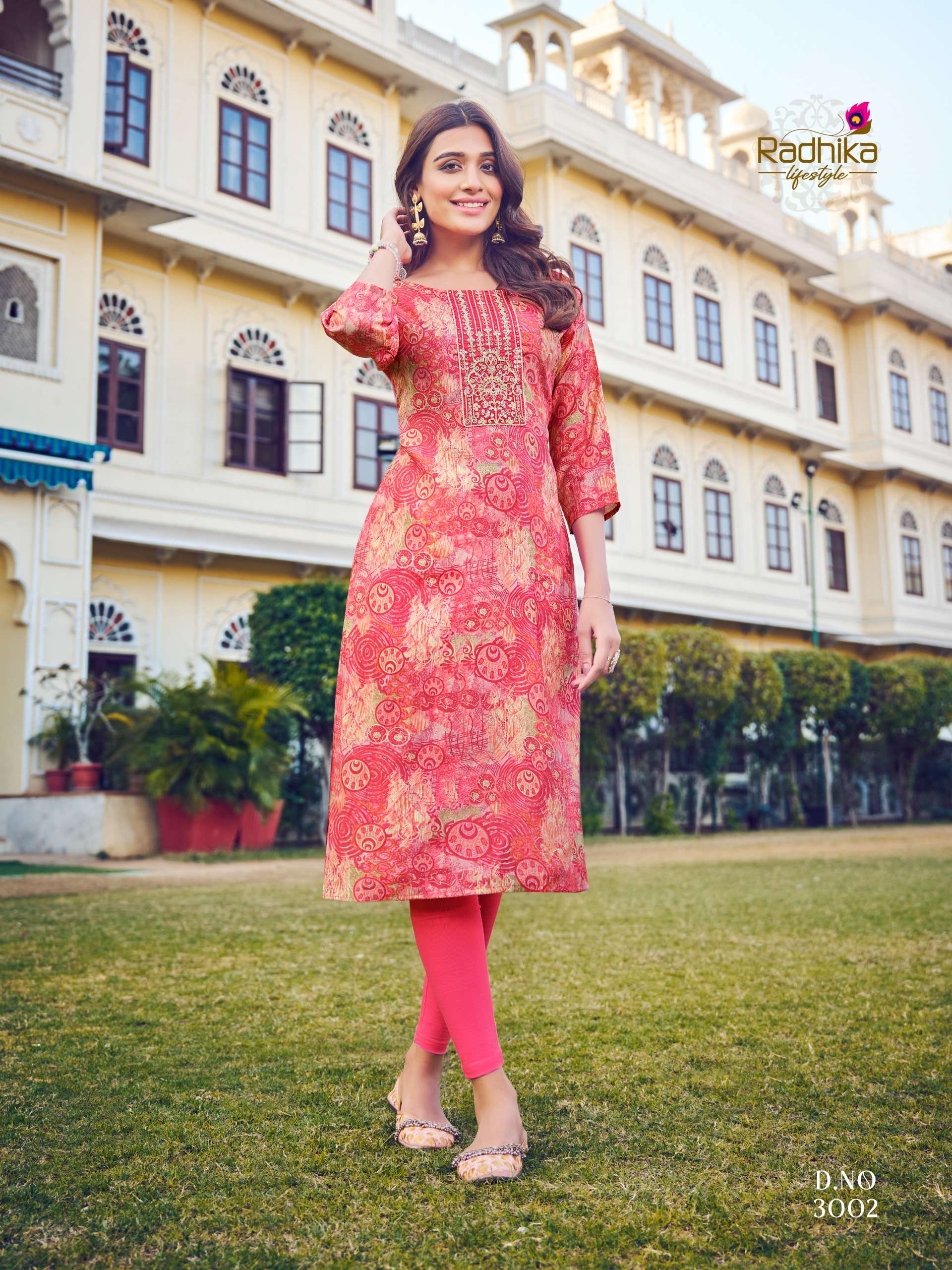 RADHIKA lifestyle CHARMING vol 3 Kurti Wholesale catalog