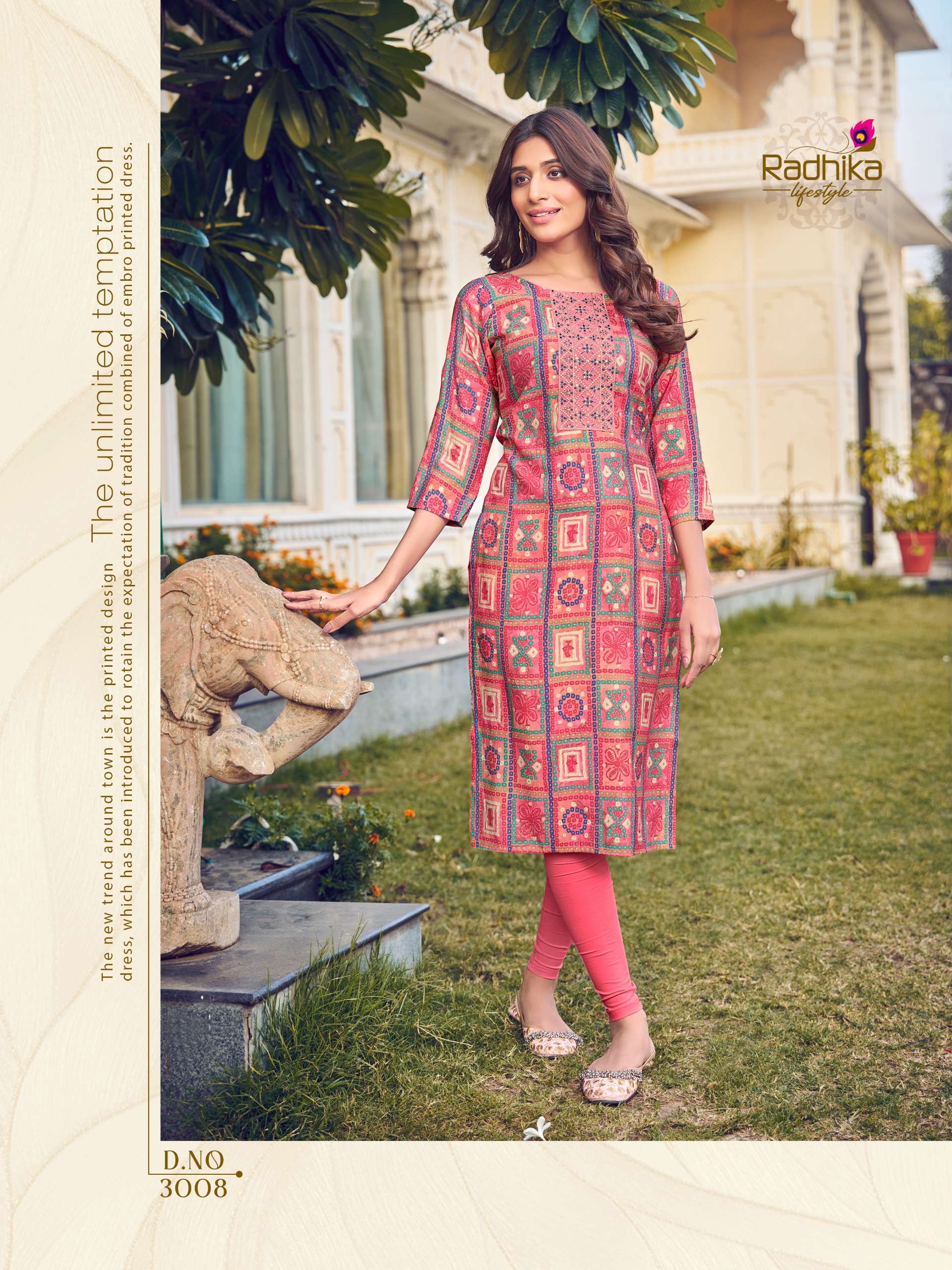 RADHIKA lifestyle CHARMING vol 3 Kurti Wholesale catalog