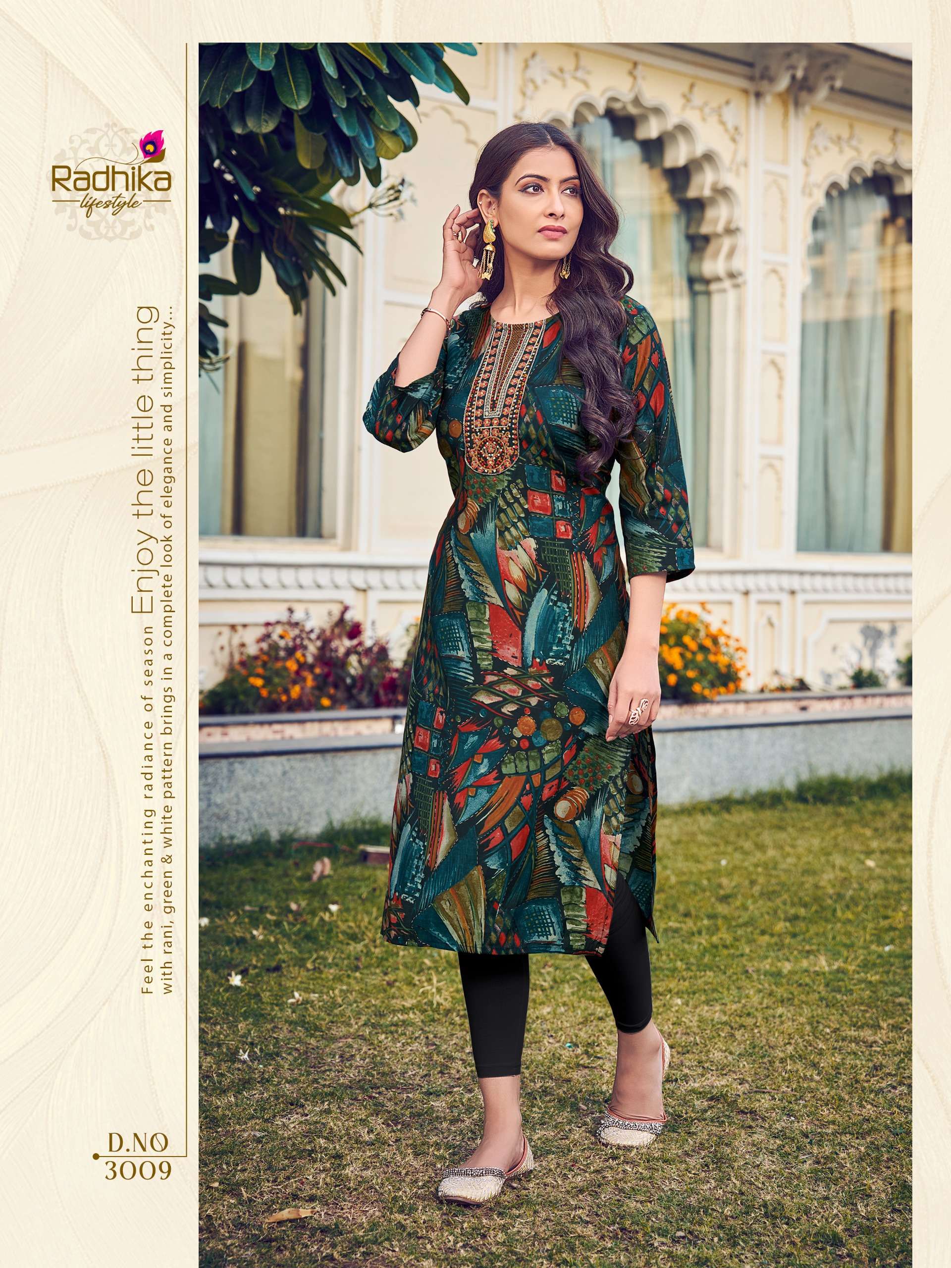 RADHIKA lifestyle CHARMING vol 3 Kurti Wholesale catalog