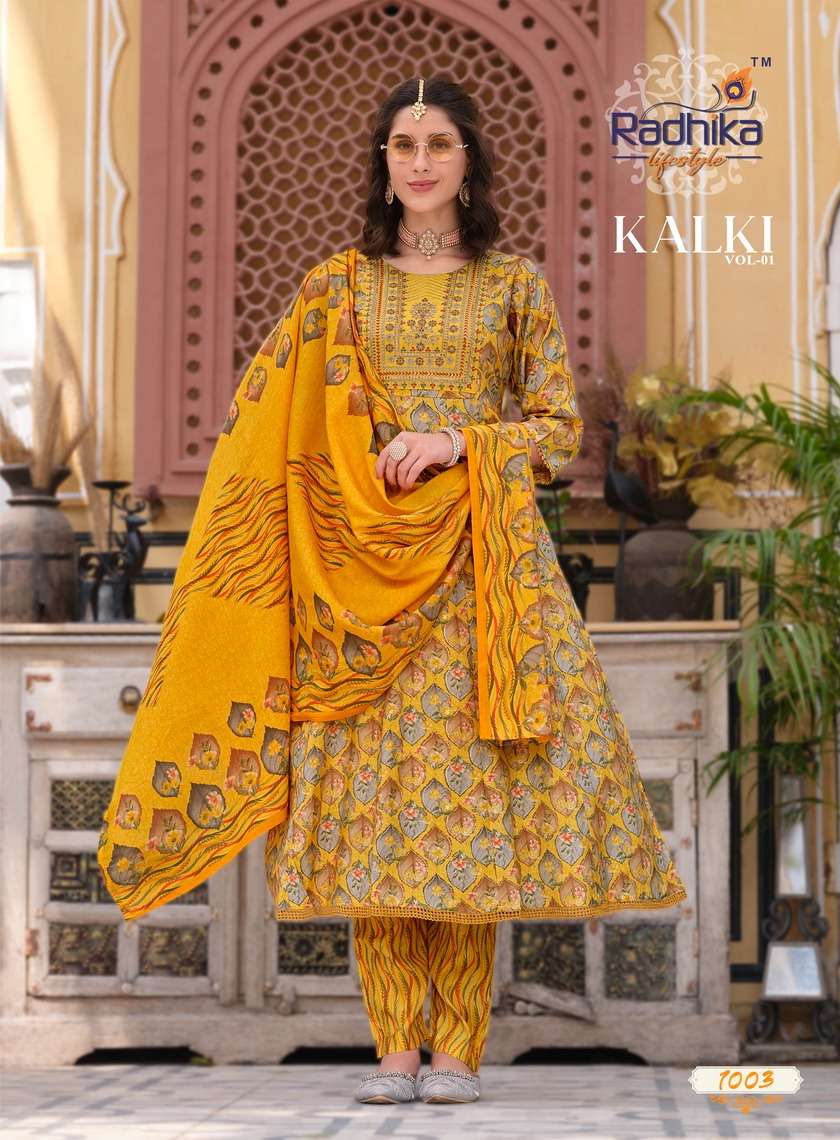 RADHIKA lifestyle KALKI vol 1 Kurti Wholesale catalog