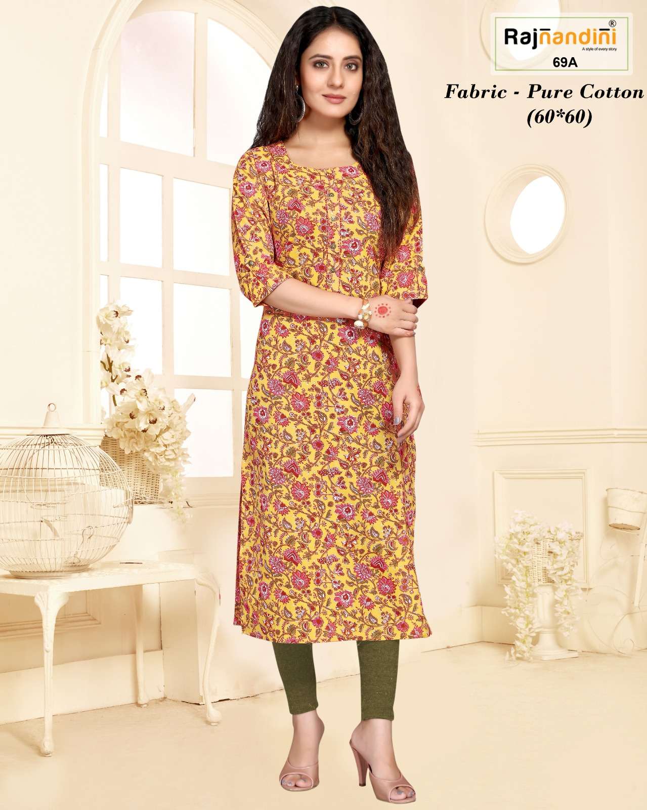 Rajnandini Delsy Kurti Wholesale catalog