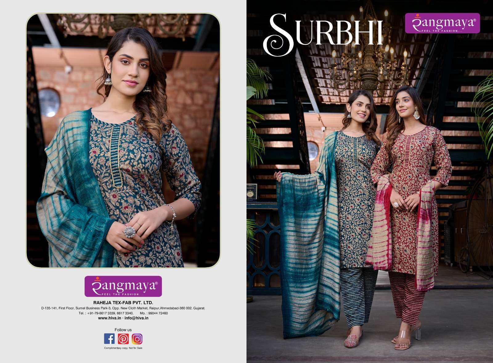 Rangmaya SURBHI Kurti Wholesale catalog