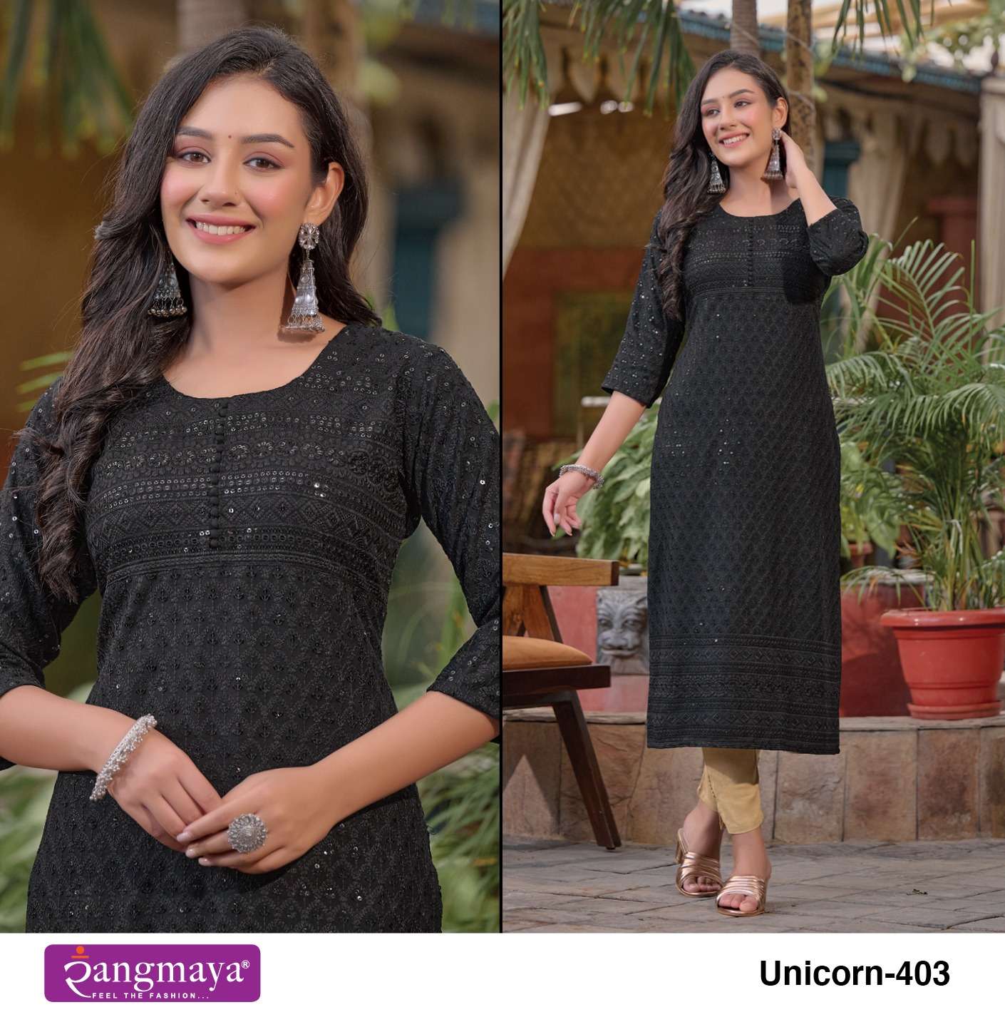 Rangmaya UNICORN- 4 Kurti Wholesale catalog