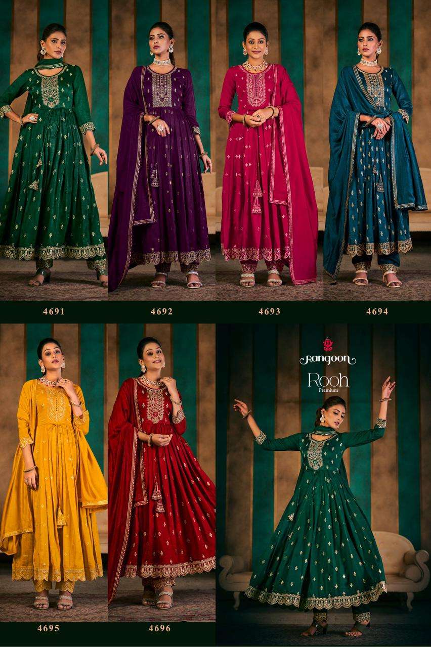 Rangoon ROOH PREMIUM Kurti Wholesale catalog