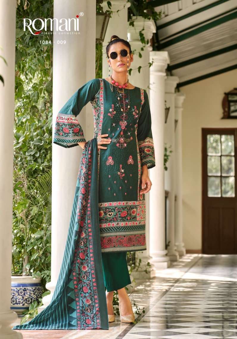 Romani Aarzu Premium Soft Cotton Dress Material Wholesale catalog