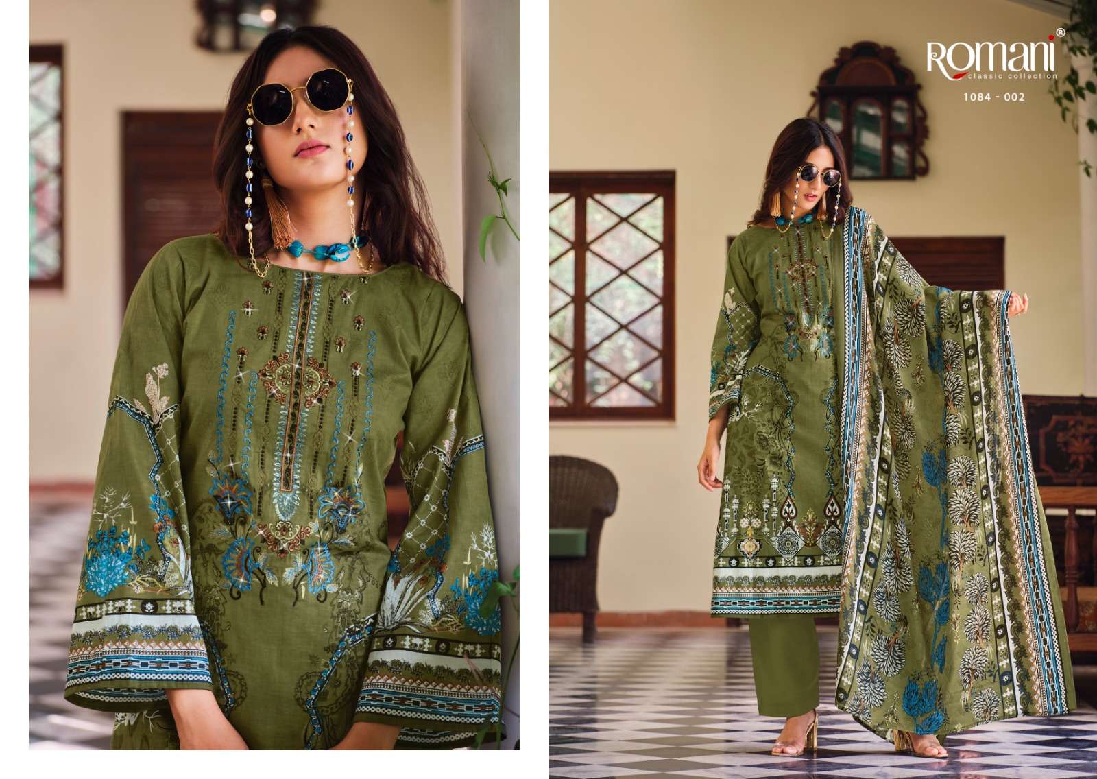 Romani Aarzu Premium Soft Cotton Dress Material Wholesale catalog