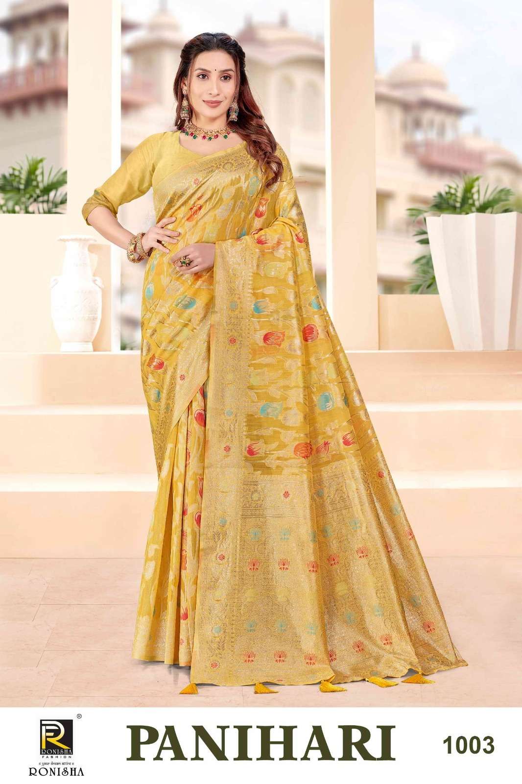 Ronisha Panihari Banarasi Silk Saree Wholesale catalog