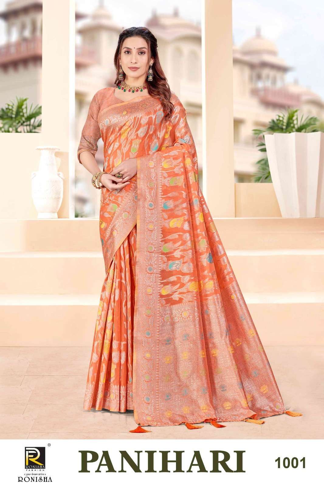 Ronisha Panihari Banarasi Silk Saree Wholesale catalog