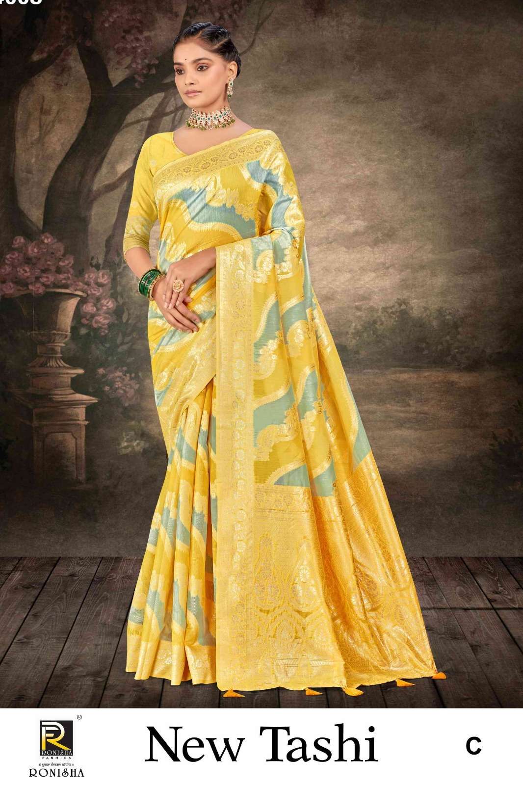 Ronisha tashi Banarasi Silk Saree Wholesale catalog