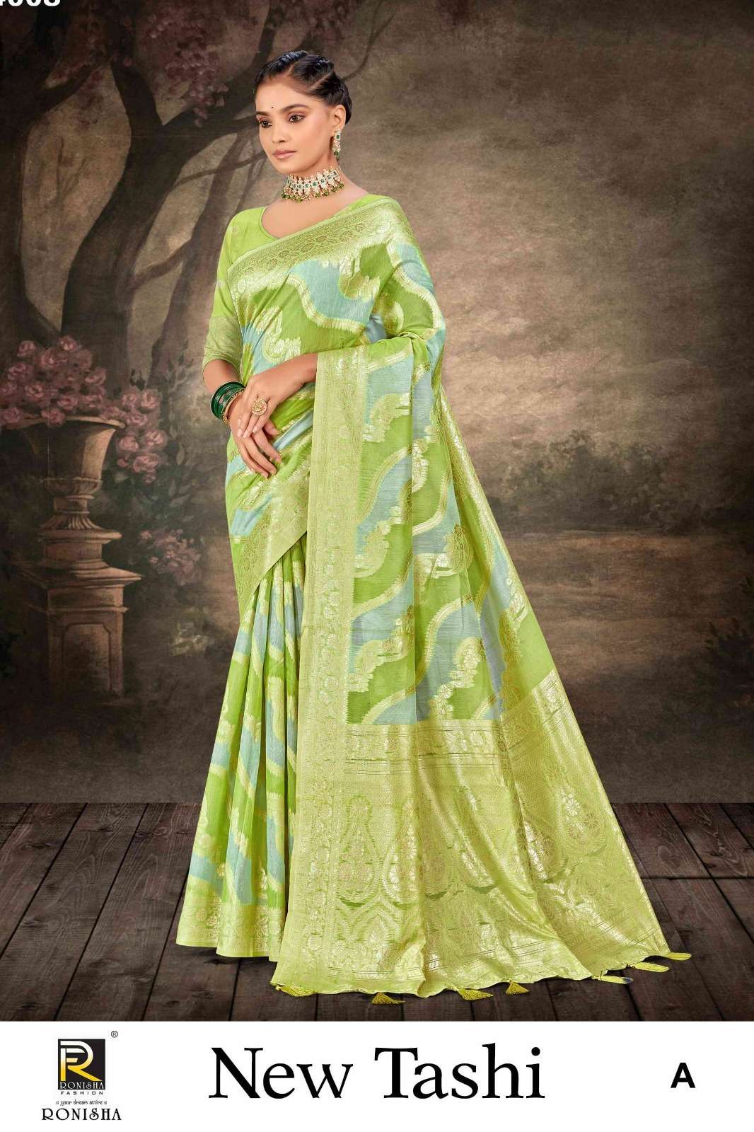 Ronisha tashi Banarasi Silk Saree Wholesale catalog