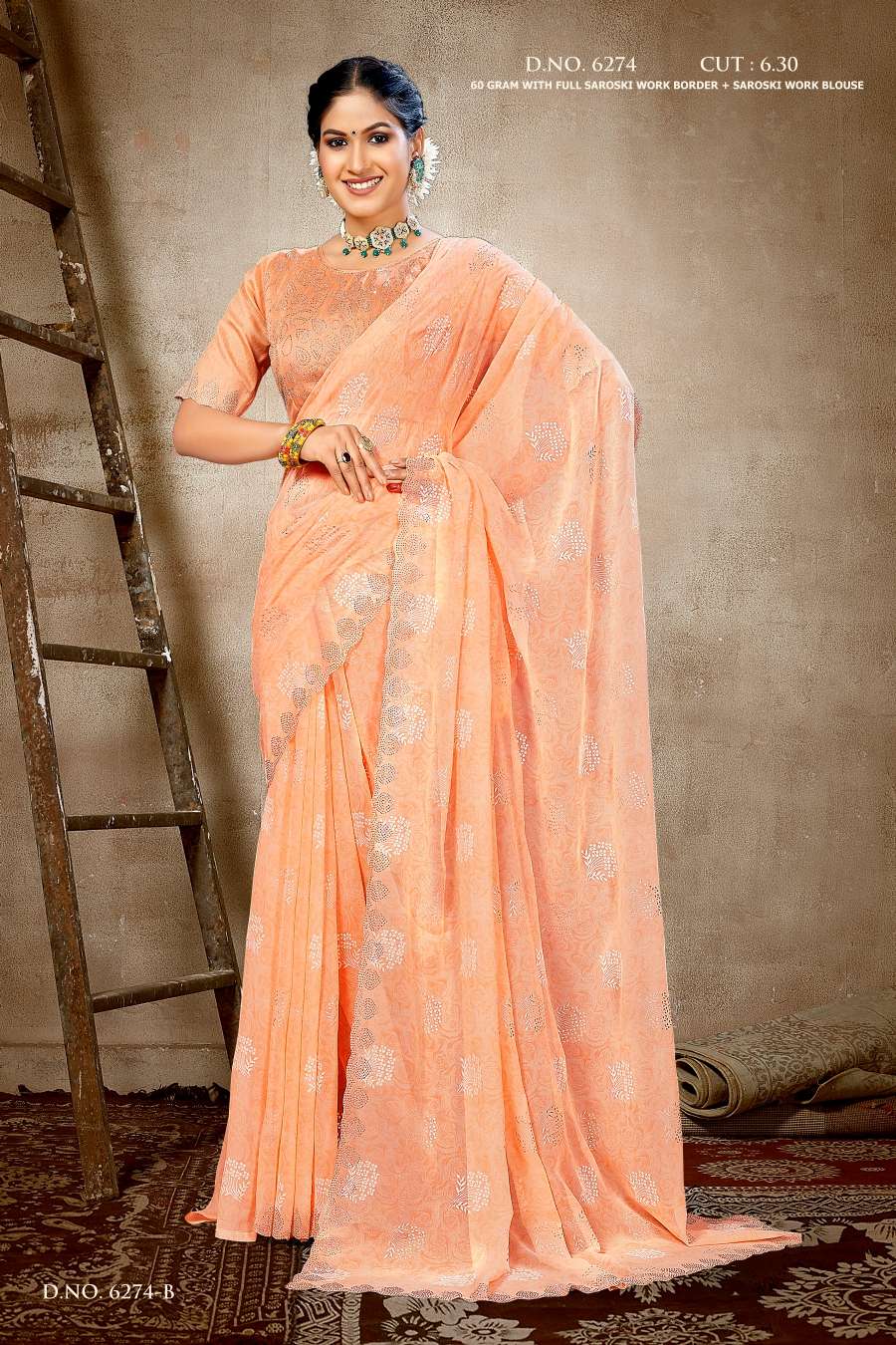 RUSHVI INDER SILK MILLS Saree Wholesale catalog