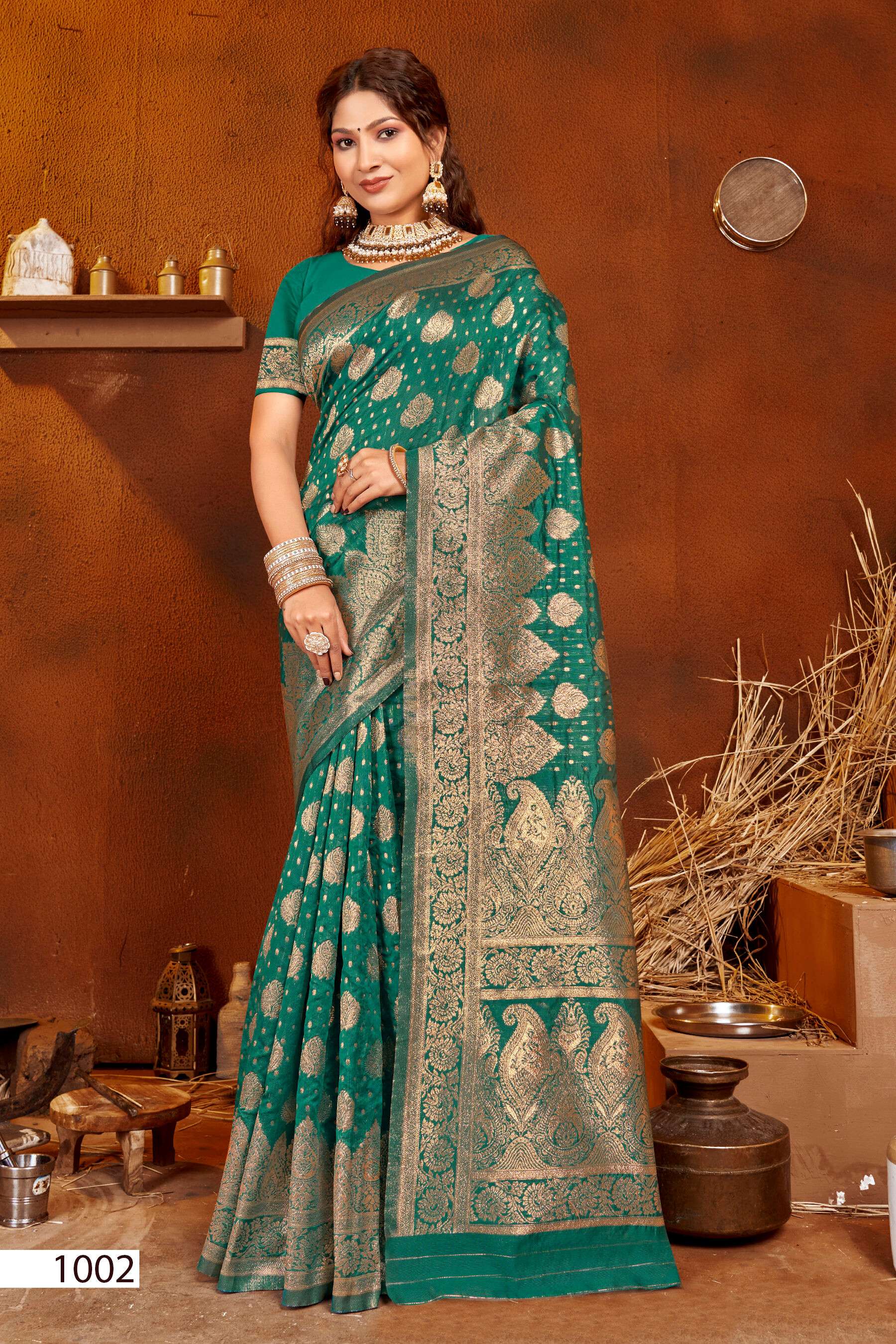 Saroj Resham silk  Vol - 3 Soft silk saree with rich pallu