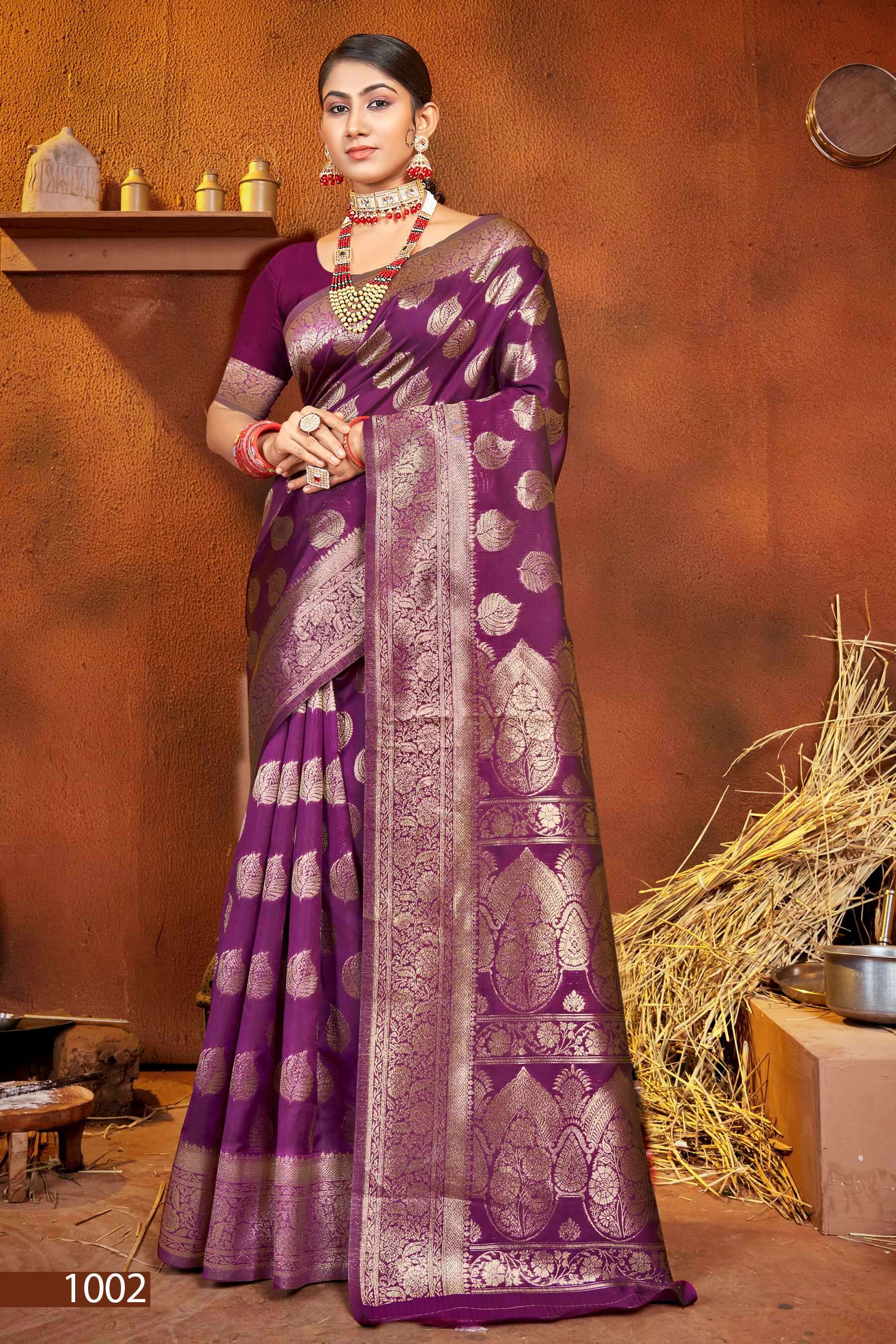 Saroj Resham silk  Vol - 4 Soft silk saree 