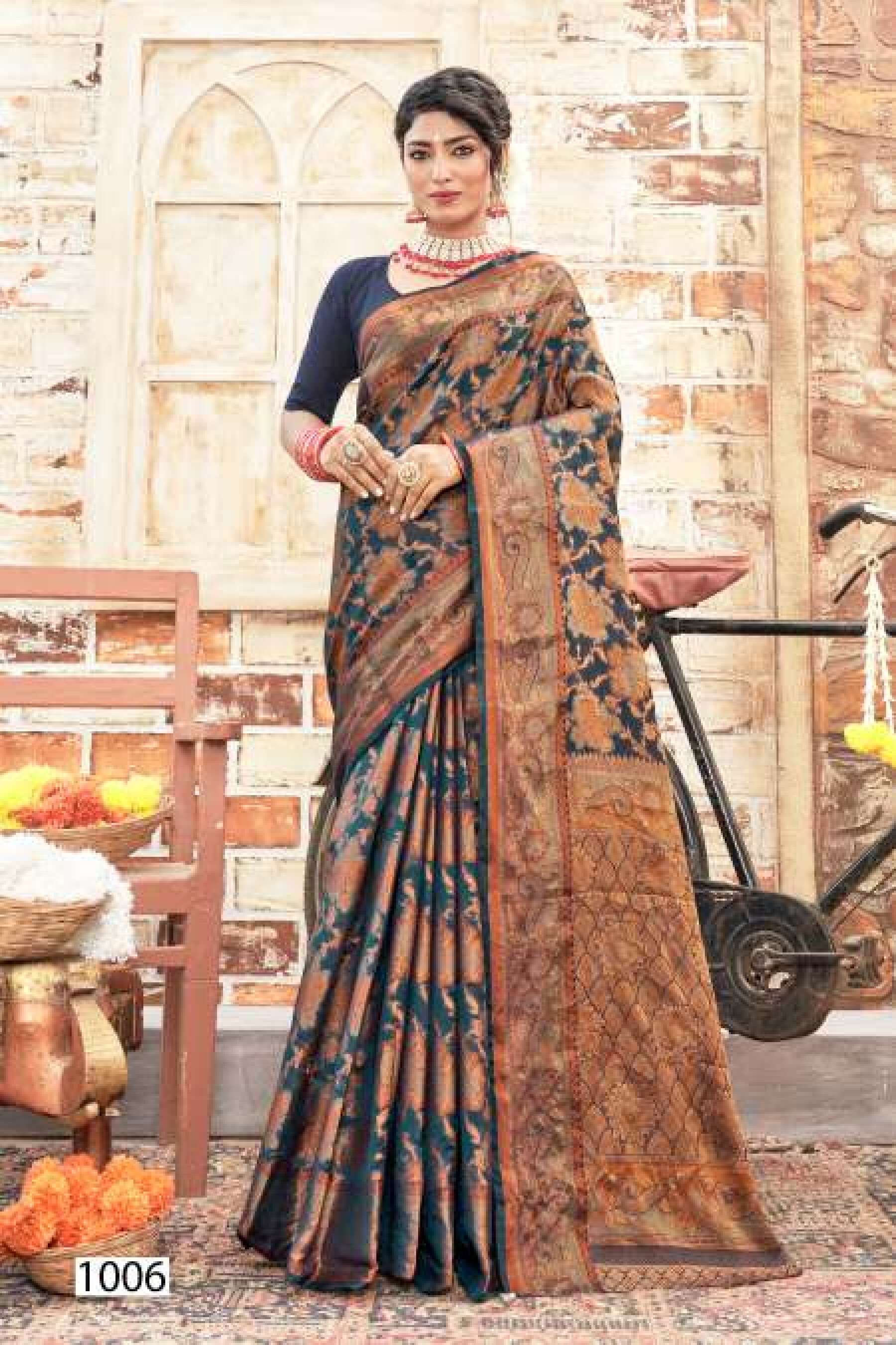 Saroj Shagun vol.3 Soft organza with swaroski work Saree Wholesale catalog    