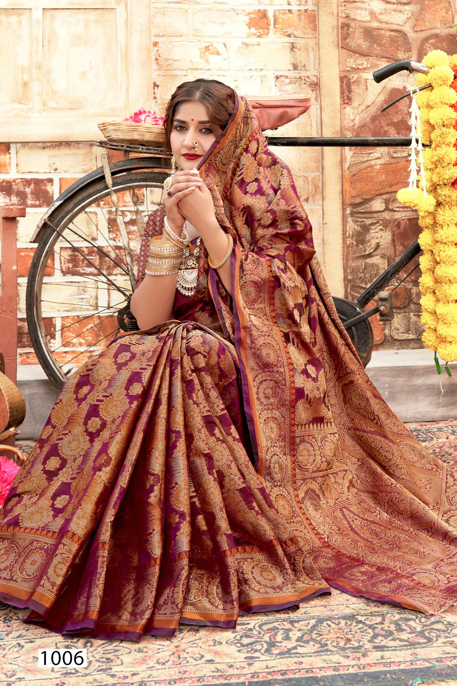 Saroj Shagun vol.5 Soft organza with swaroski work Saree Wholesale catalog    