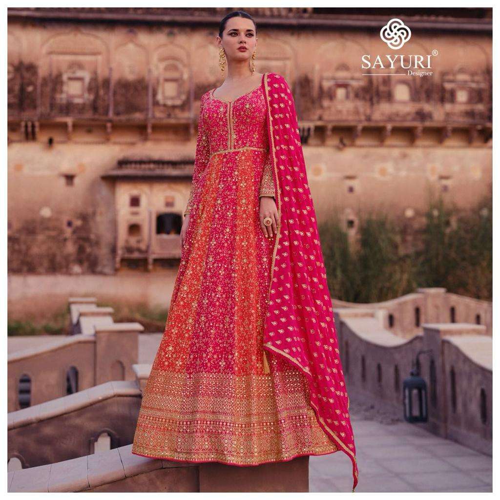 Sayuri Advira Designer Gown With Dupatta Wholesale catalog
