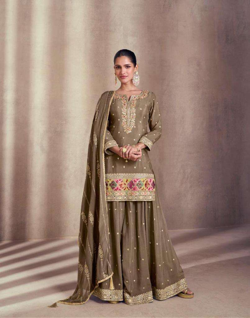 Sayuri Siyona Georgette Embroidered Salwar Suit Wholesale catalog