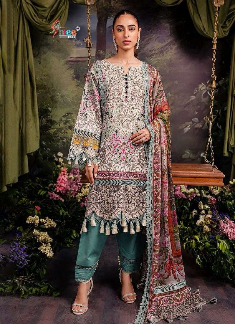 Shree Jade Tropical 24 Cotton Dupatta Pakistani Suits Wholesale catalog