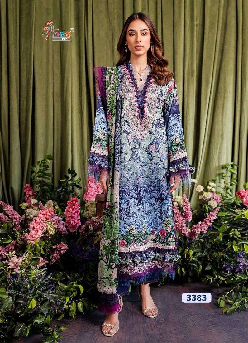 Shree Jade Tropical 24 Vol 2 Cotton Dupatta Pakistani Suits Wholesale catalog