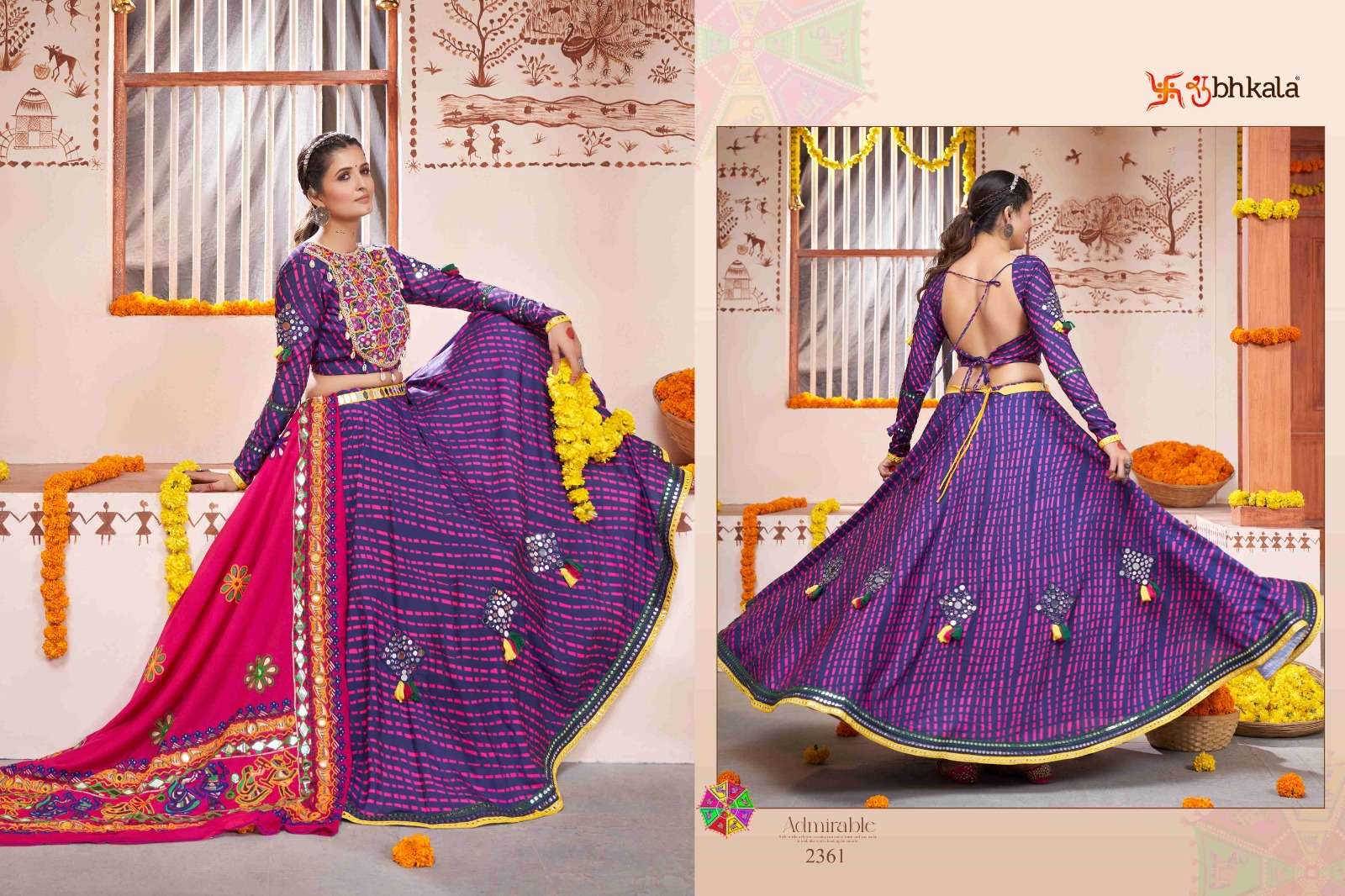 SHUBHKALA RAAS VOL. 10 Festival Wear Stitched Navratri Collection Chaniya Choli  Wholesale catalog