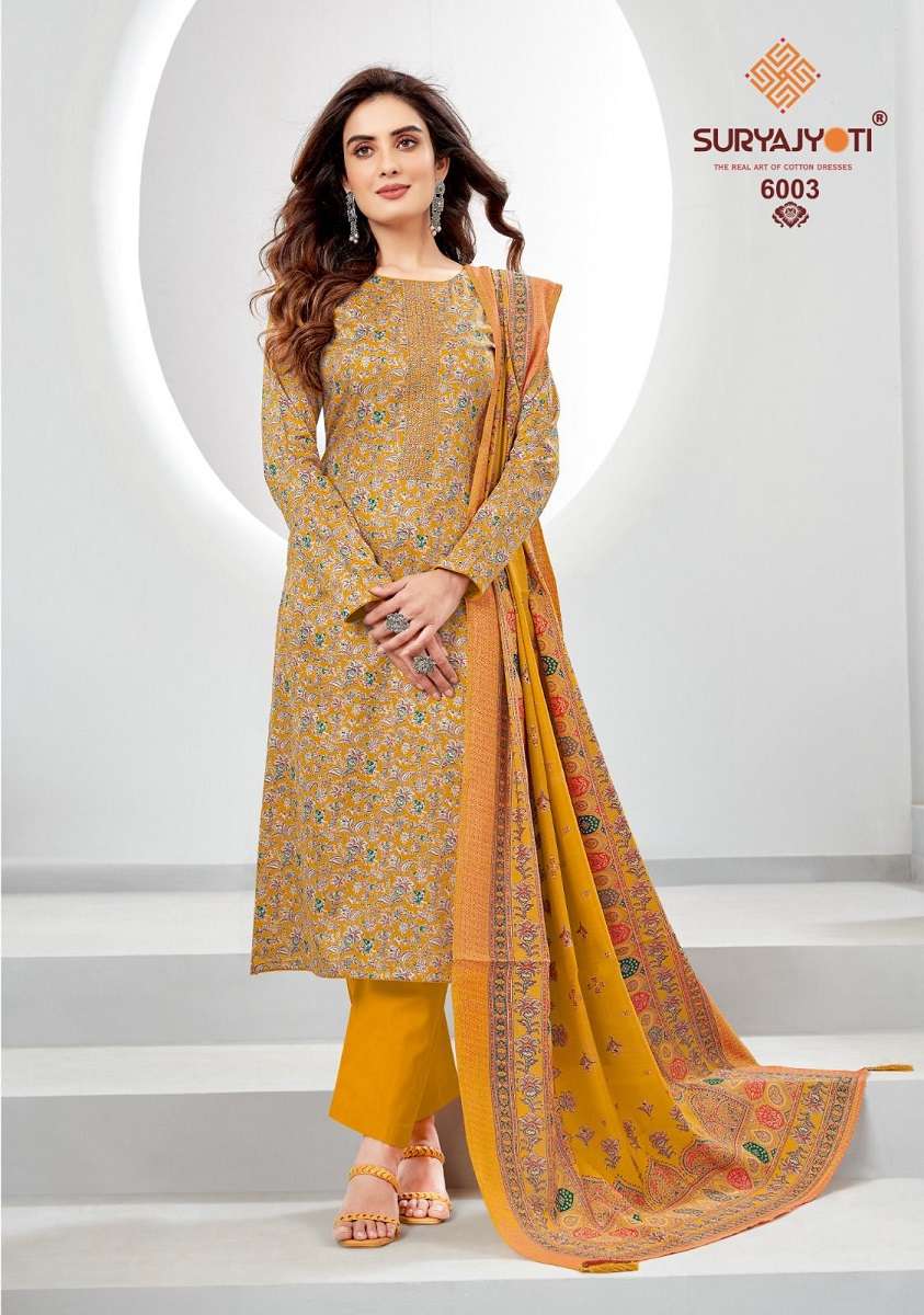 Suryajyoti Kalki Vol-6 -Dress Material -Wholesale Catalog