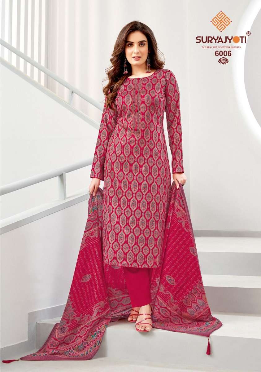 Suryajyoti Kalki Vol-6 -Dress Material -Wholesale Catalog