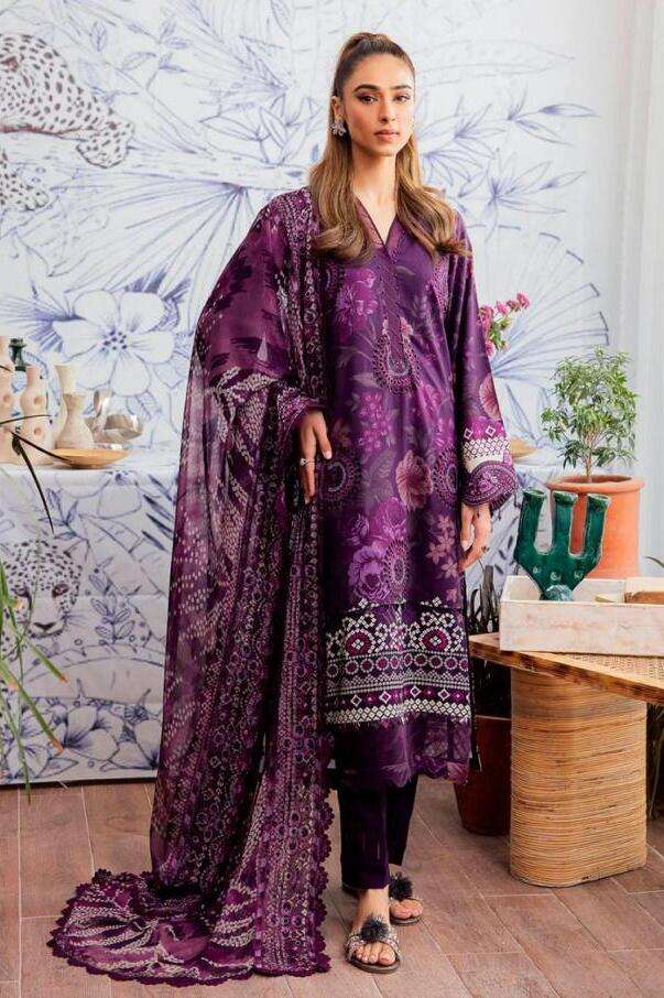Taj 490 And 491 Cotton Dupatta Hit Design Pakistani Suits Wholesale catalog