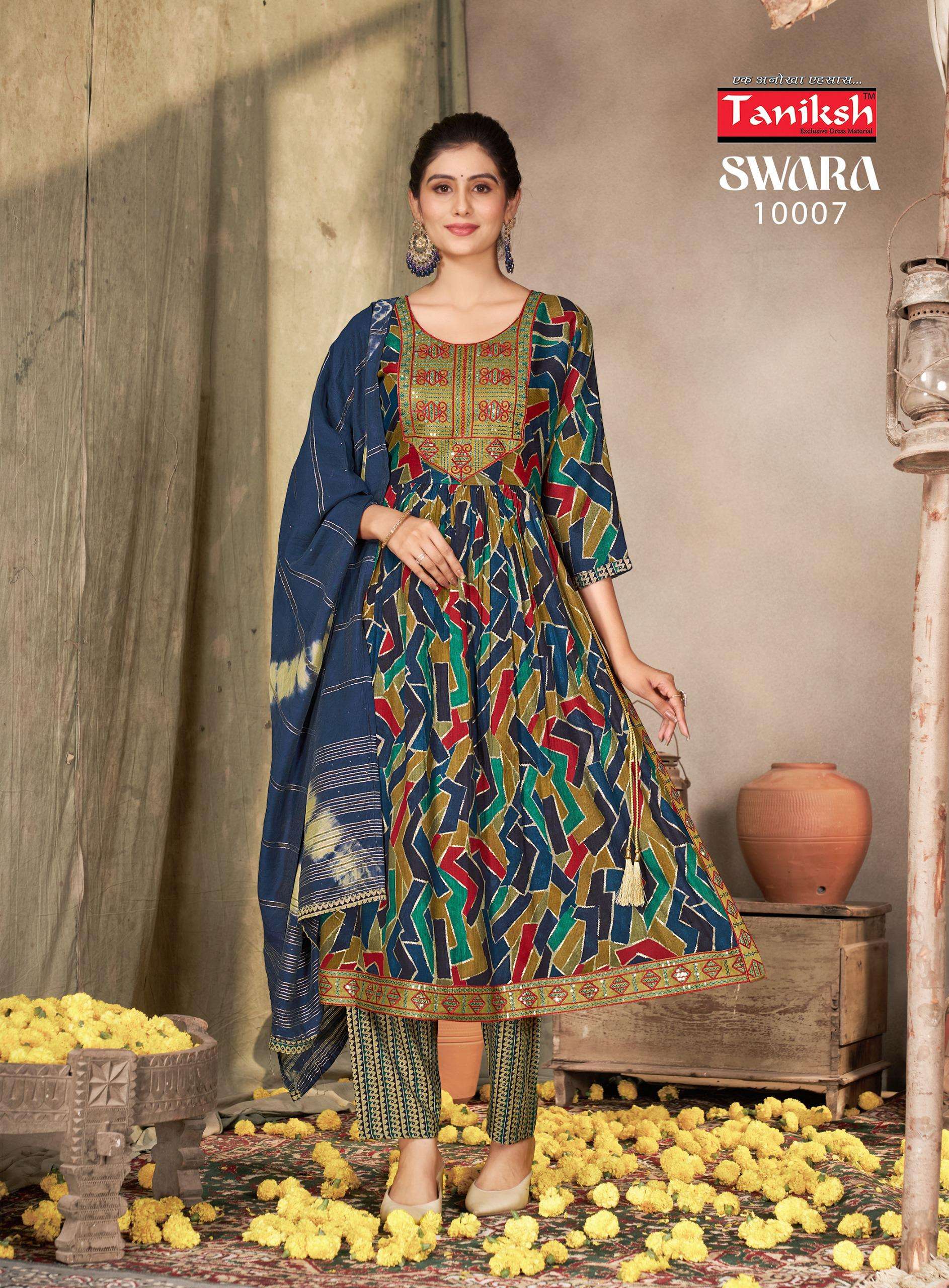 TANIKSH SWARA Vol - 10 NYRA CUT Kurti Wholesale catalog