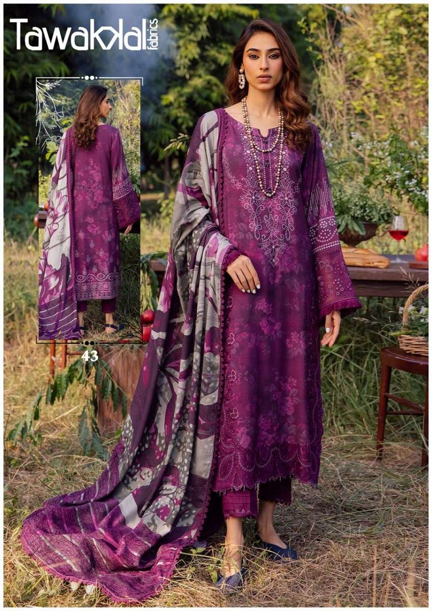 Tawakal Mehroz Vol-5 -Dress Material -Wholesale Catalog