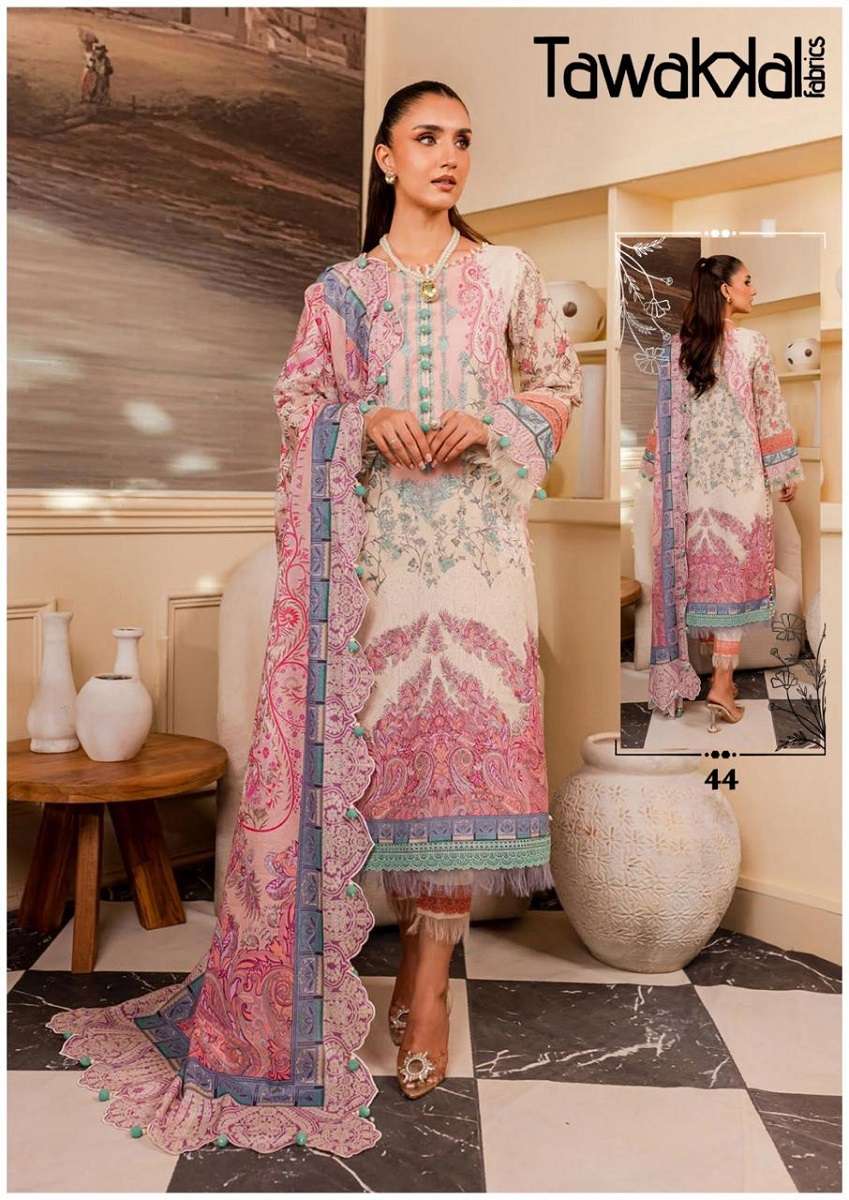 Tawakal Mehroz Vol-5 -Dress Material -Wholesale Catalog