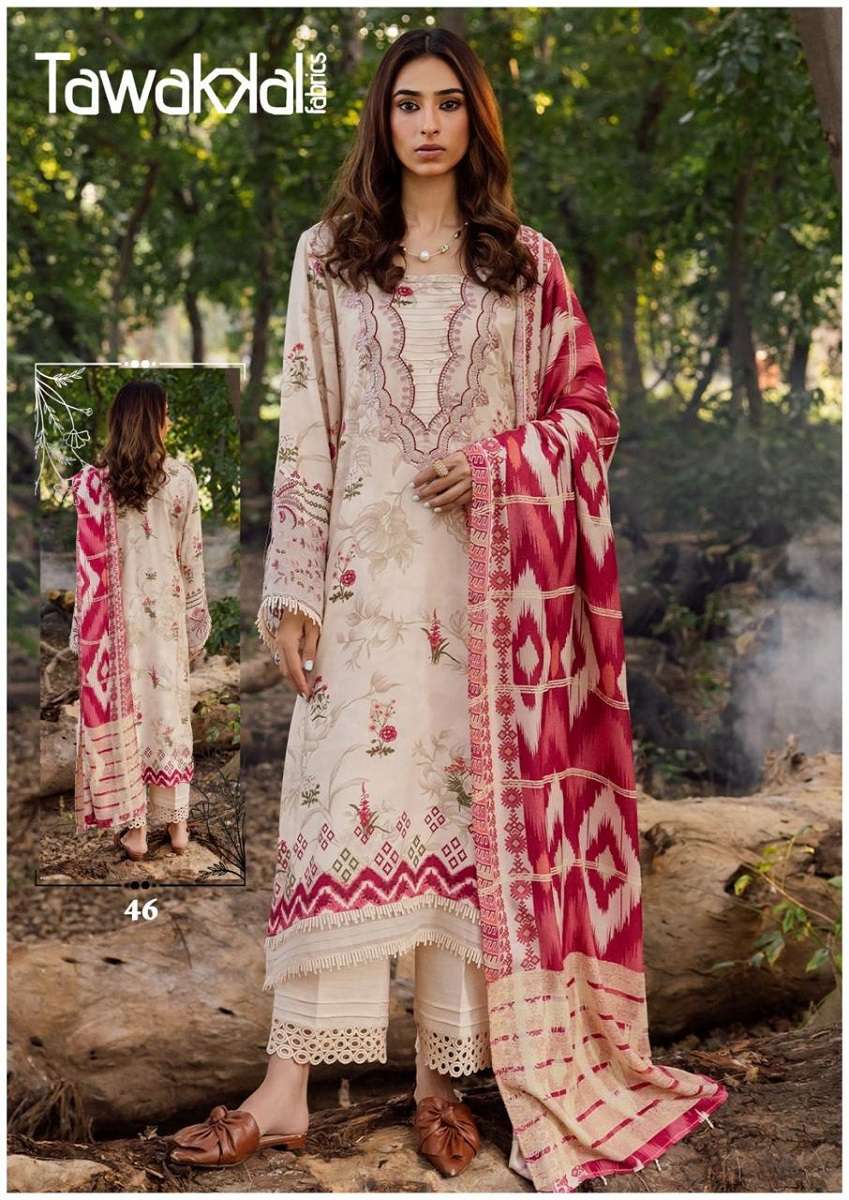 Tawakal Mehroz Vol-5 -Dress Material -Wholesale Catalog