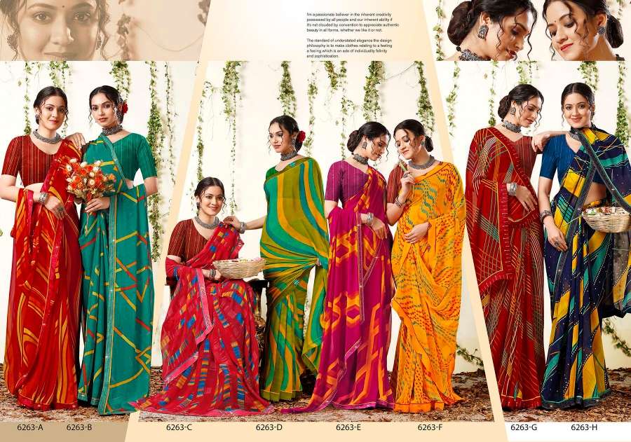 TRAVEL INDER SILK MILLS Saree Wholesale catalog