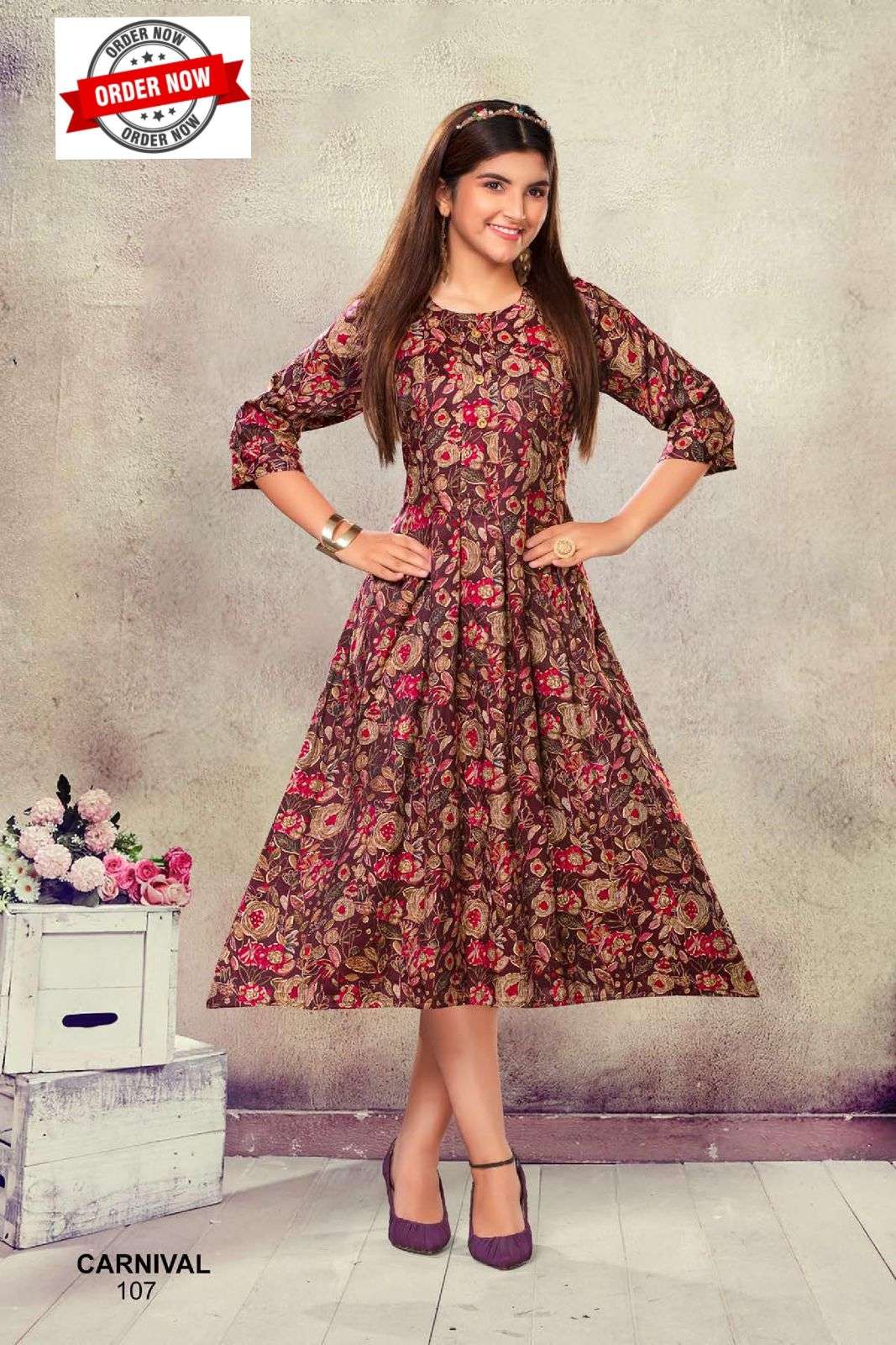 TRENDY CARNIVAL VOL.1 Kurti Wholesale catalog