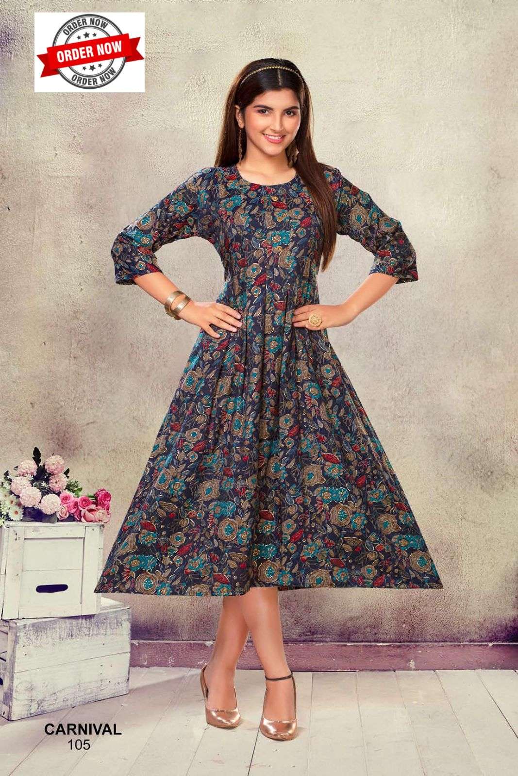 TRENDY CARNIVAL VOL.1 Kurti Wholesale catalog