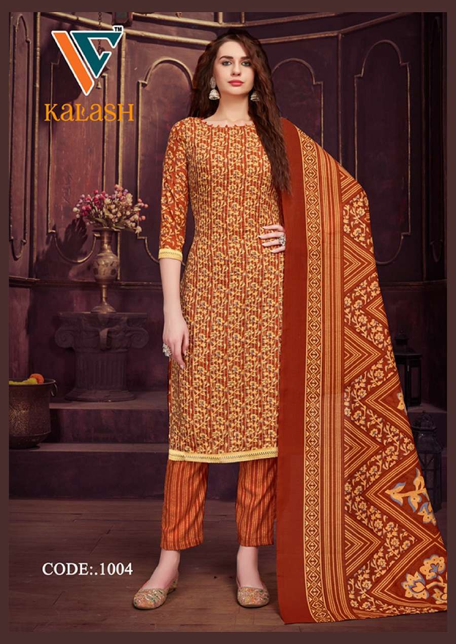 Vandana C Kalash Vol 1 Cotton Dress Material Wholesale catalog